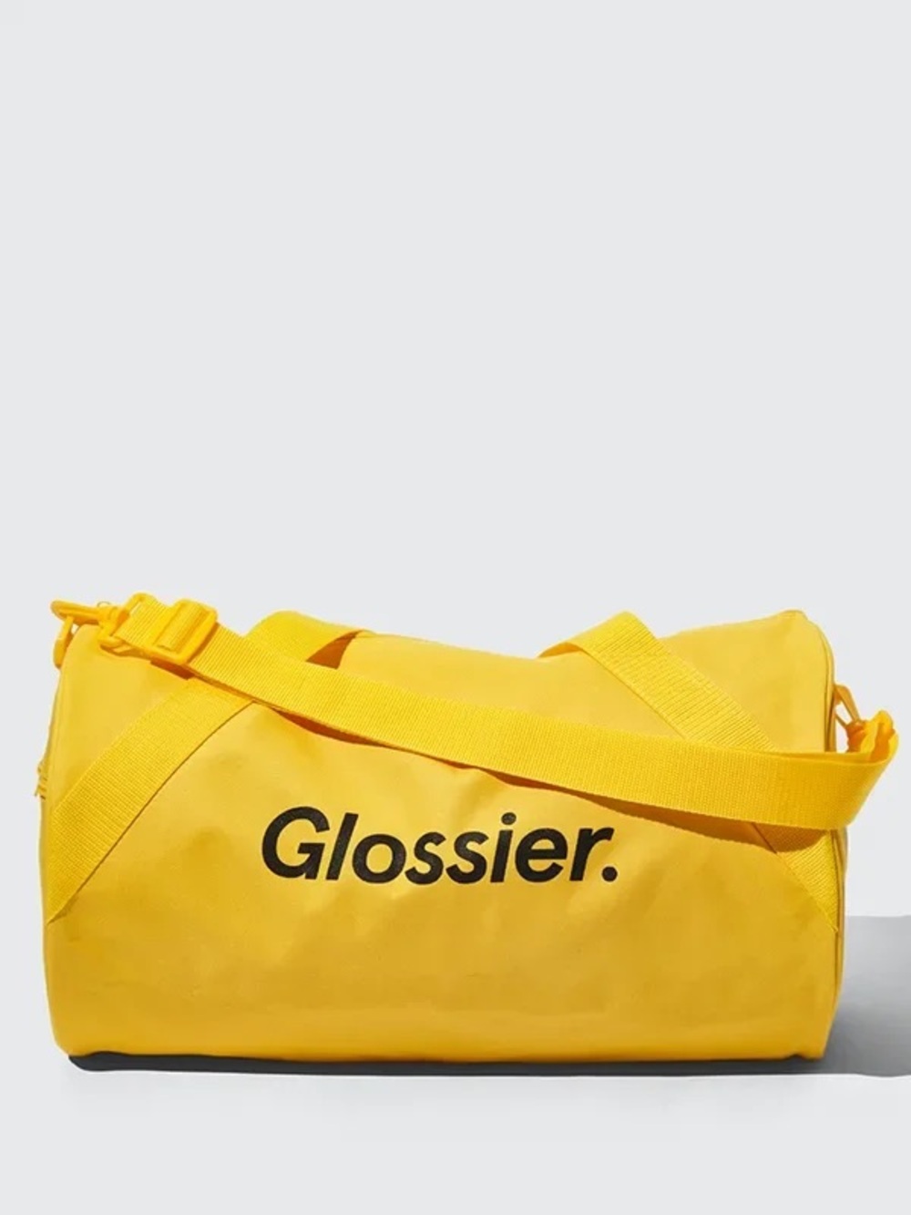 Glossier Sunshine Yellow Duffle Bag